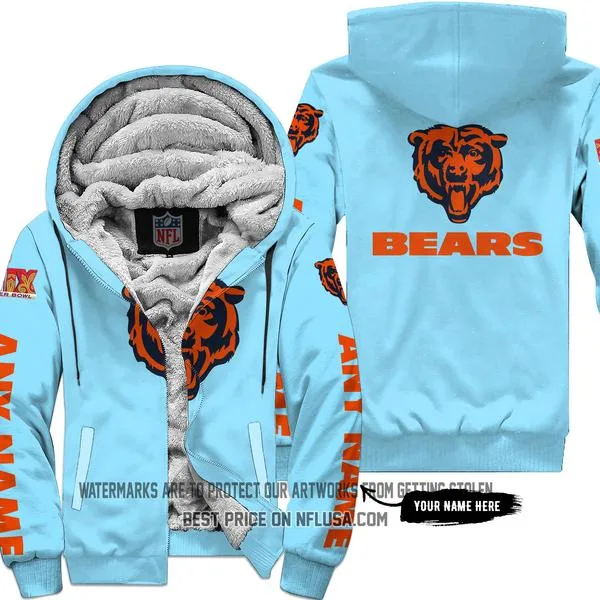 Limited Edition - Chicago Bears - Fleece Zip Hoodie