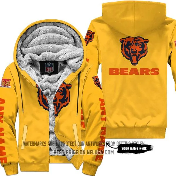 Limited Edition - Chicago Bears - Fleece Zip Hoodie