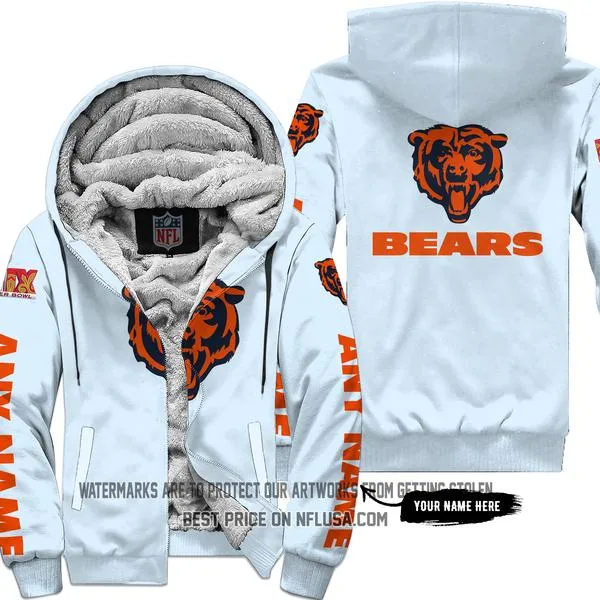 Limited Edition - Chicago Bears - Fleece Zip Hoodie