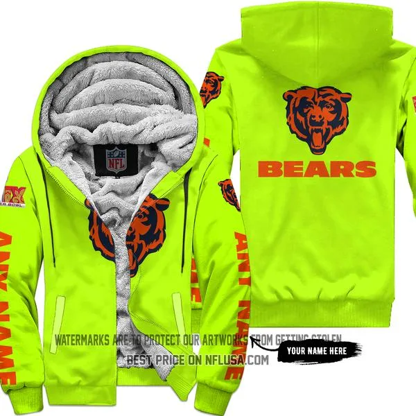 Limited Edition - Chicago Bears - Fleece Zip Hoodie