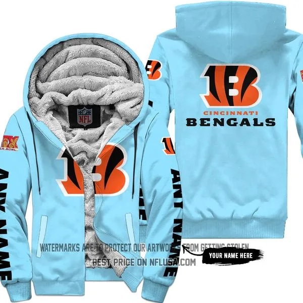 Limited Edition - Cincinnati Bengals - Fleece Zip Hoodie