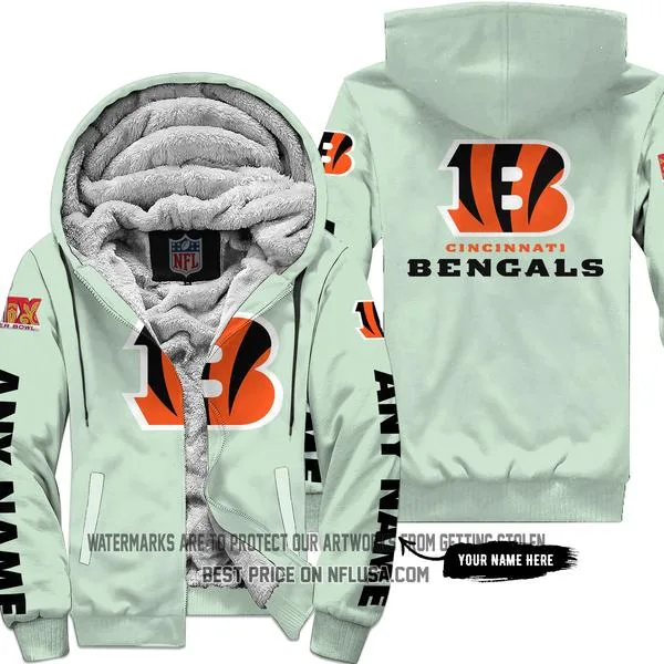 Limited Edition - Cincinnati Bengals - Fleece Zip Hoodie