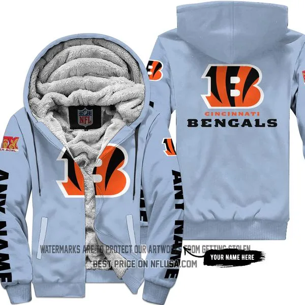 Limited Edition - Cincinnati Bengals - Fleece Zip Hoodie