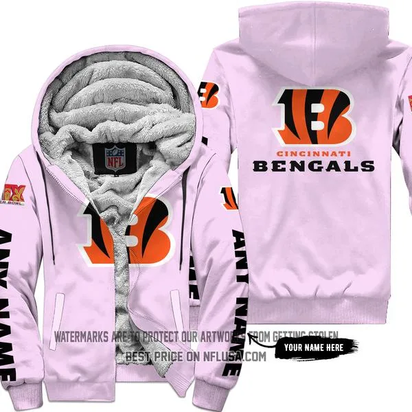 Limited Edition - Cincinnati Bengals - Fleece Zip Hoodie