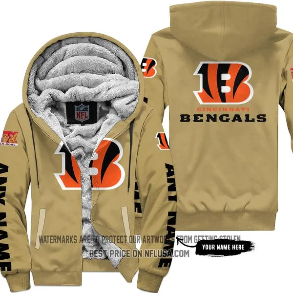 Limited Edition - Cincinnati Bengals - Fleece Zip Hoodie