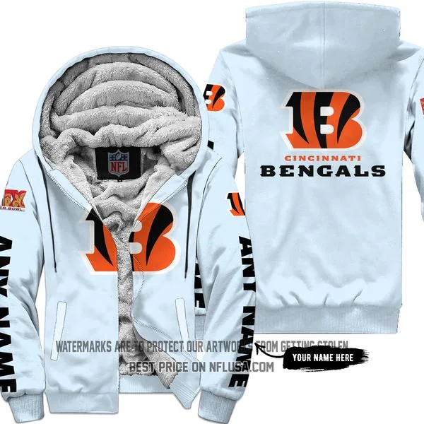 Limited Edition - Cincinnati Bengals - Fleece Zip Hoodie