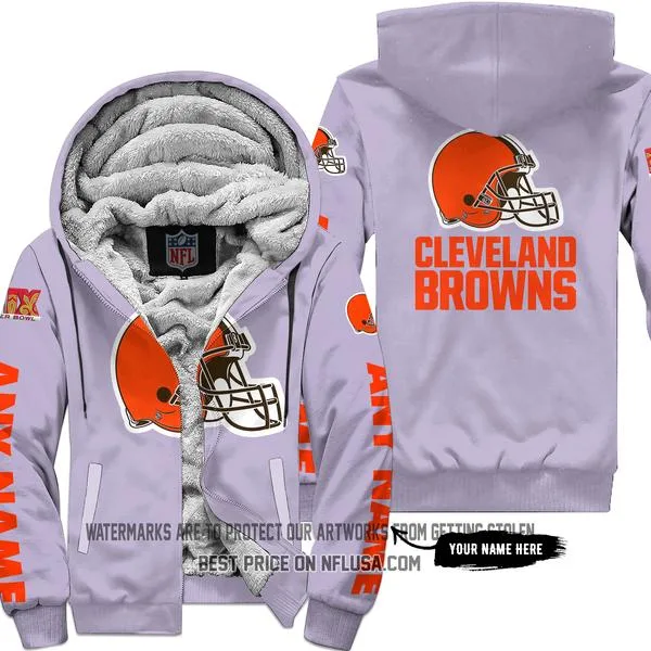 Limited Edition - Cleveland Browns - Fleece Zip Hoodie