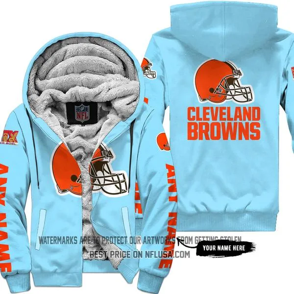 Limited Edition - Cleveland Browns - Fleece Zip Hoodie