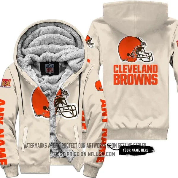 Limited Edition - Cleveland Browns - Fleece Zip Hoodie