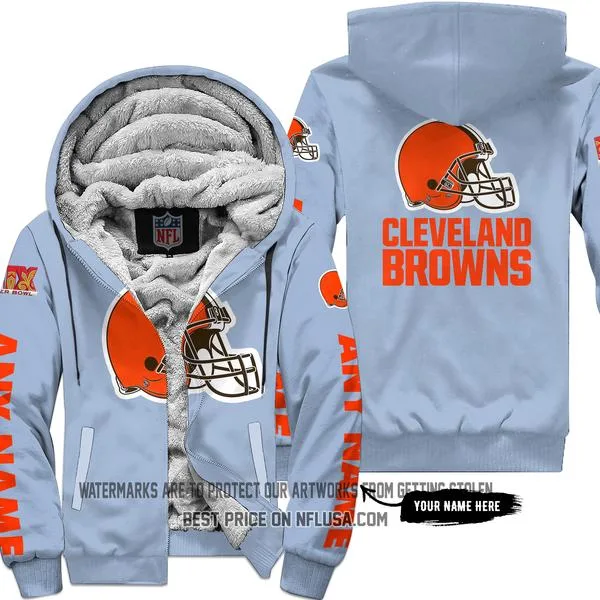 Limited Edition - Cleveland Browns - Fleece Zip Hoodie
