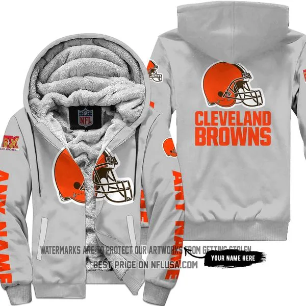 Limited Edition - Cleveland Browns - Fleece Zip Hoodie
