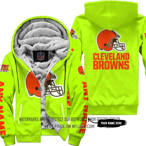 Limited Edition - Cleveland Browns - Fleece Zip Hoodie