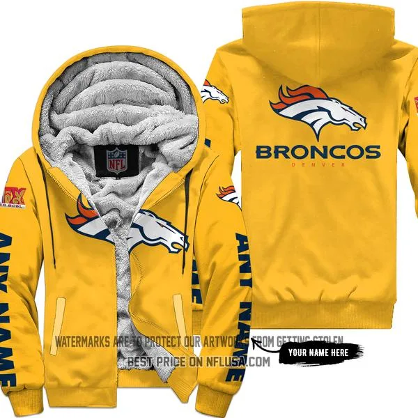 Limited Edition - Denver Broncos - Fleece Zip Hoodie