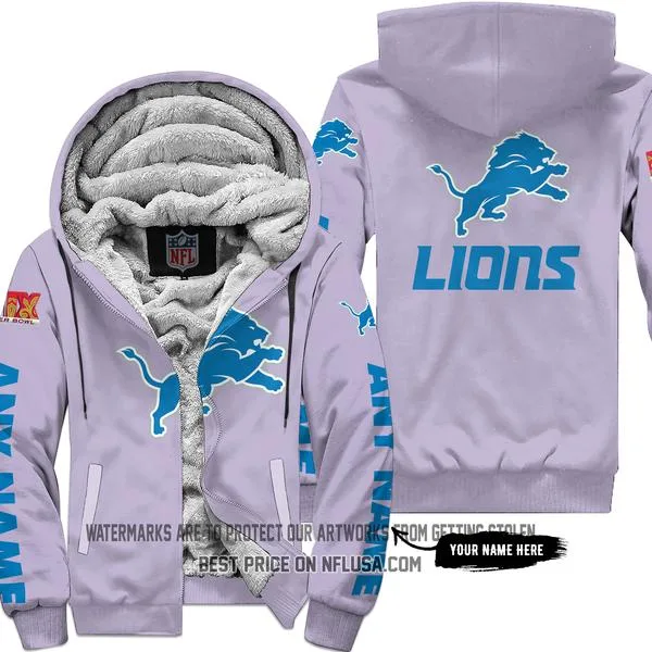 Limited Edition - Detroit Lions - Fleece Zip Hoodie