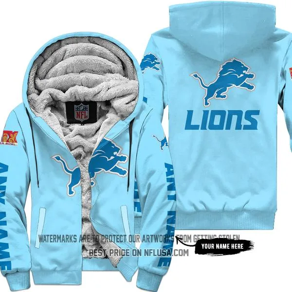Limited Edition - Detroit Lions - Fleece Zip Hoodie