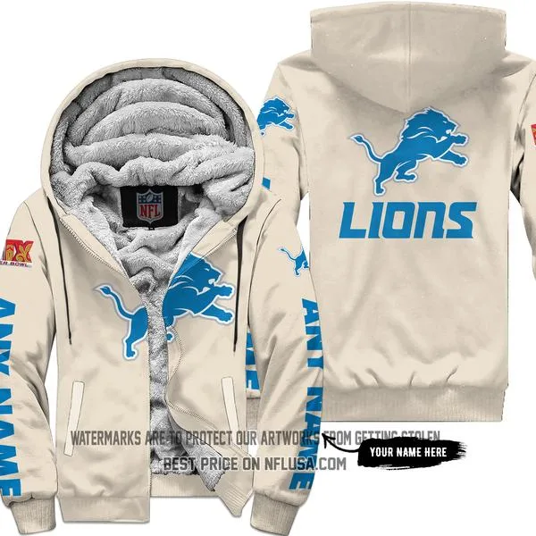 Limited Edition - Detroit Lions - Fleece Zip Hoodie