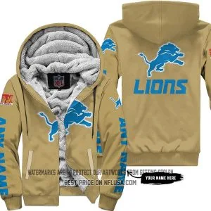 Limited Edition - Detroit Lions - Fleece Zip Hoodie