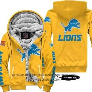 Limited Edition - Detroit Lions - Fleece Zip Hoodie