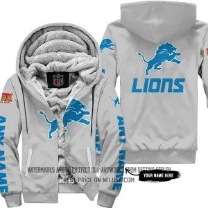 Limited Edition - Detroit Lions - Fleece Zip Hoodie