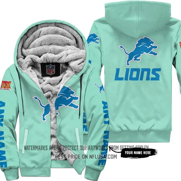 Limited Edition - Detroit Lions - Fleece Zip Hoodie