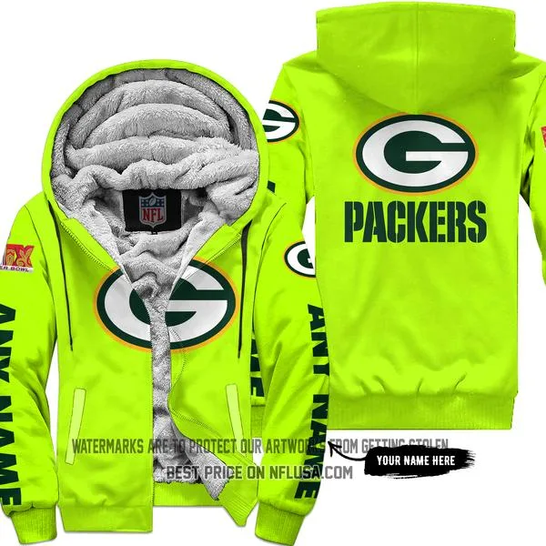 Limited Edition - Green Bay Packers - Fleece Zip Hoodie