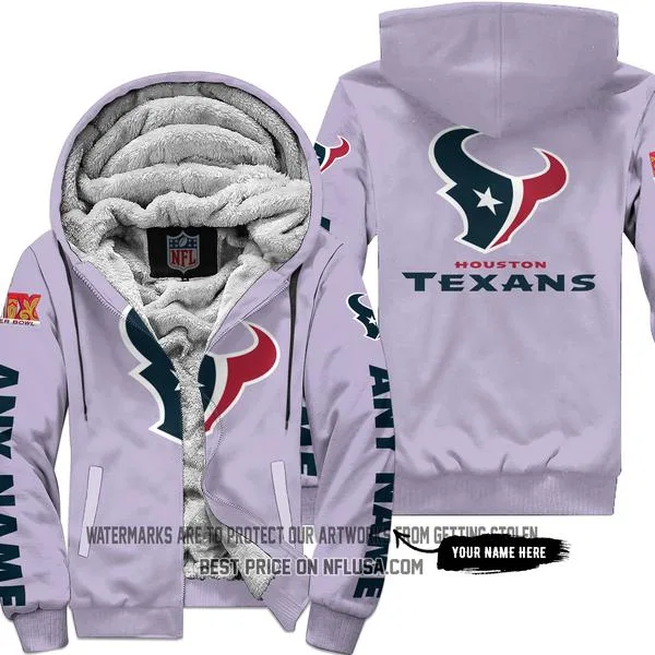 Limited Edition - Houston Texans - Fleece Zip Hoodie