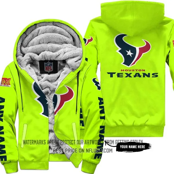 Limited Edition - Houston Texans - Fleece Zip Hoodie