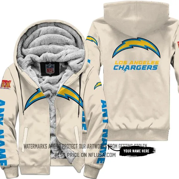 Limited Edition - Los Angeles Chargers - Fleece Zip Hoodie