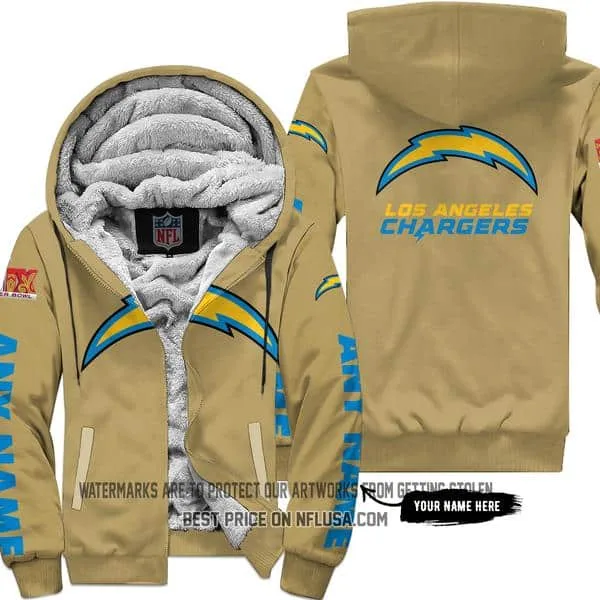 Limited Edition - Los Angeles Chargers - Fleece Zip Hoodie