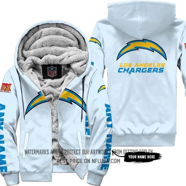 Limited Edition - Los Angeles Chargers - Fleece Zip Hoodie