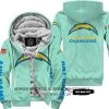 Limited Edition - Los Angeles Chargers - Fleece Zip Hoodie