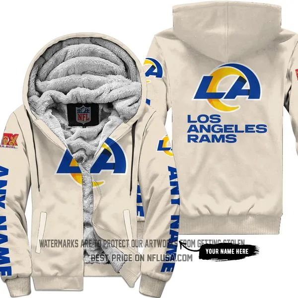 Limited Edition - Los Angeles Rams - Fleece Zip Hoodie