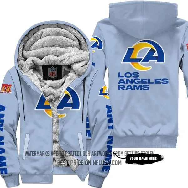 Limited Edition - Los Angeles Rams - Fleece Zip Hoodie