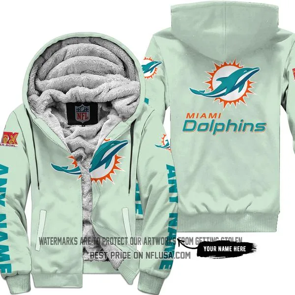 Limited Edition - Miami Dolphins - Fleece Zip Hoodie