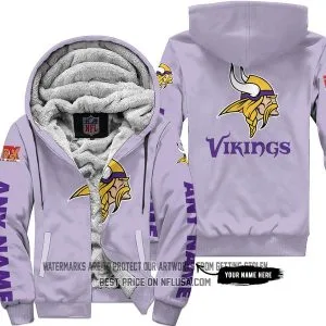 Limited Edition - Minnesota Vikings - Fleece Zip Hoodie