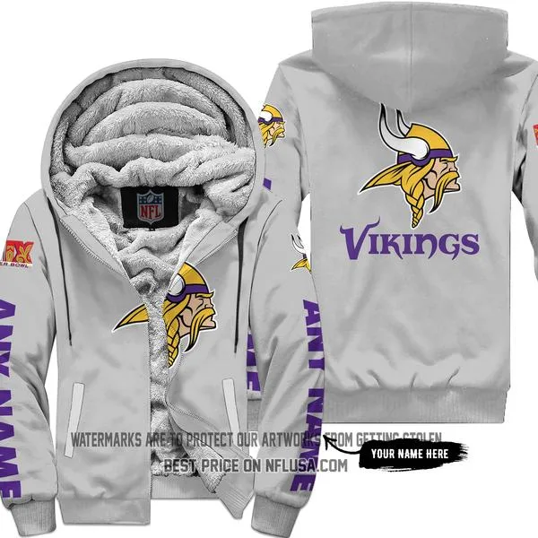 Limited Edition - Minnesota Vikings - Fleece Zip Hoodie