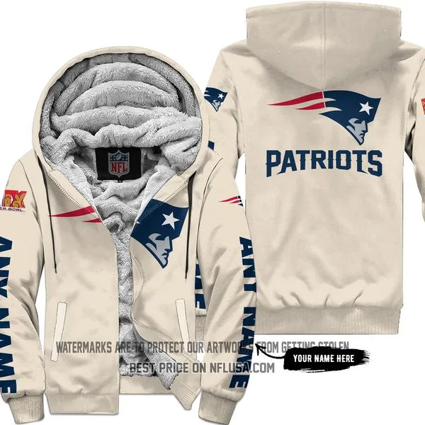 Limited Edition - New England Patriots - Fleece Zip Hoodie
