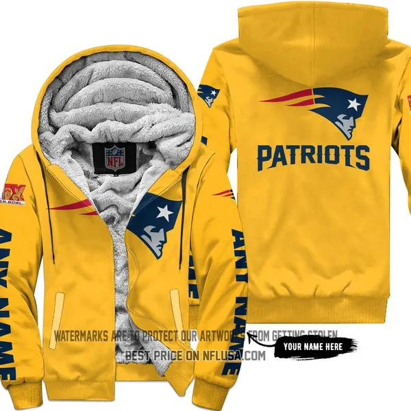 Limited Edition - New England Patriots - Fleece Zip Hoodie