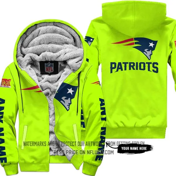 Limited Edition - New England Patriots - Fleece Zip Hoodie