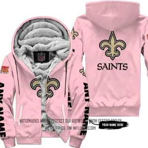 Limited Edition - New Orleans Saints - Fleece Zip Hoodie