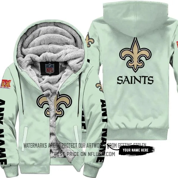 Limited Edition - New Orleans Saints - Fleece Zip Hoodie
