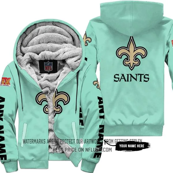 Limited Edition - New Orleans Saints - Fleece Zip Hoodie