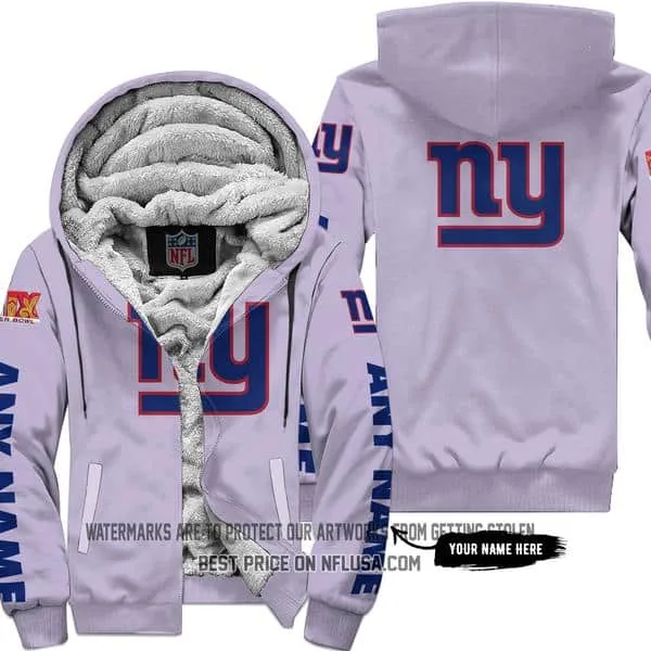 Limited Edition - New York Giants - Fleece Zip Hoodie