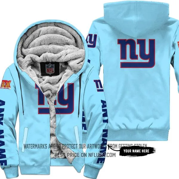 Limited Edition - New York Giants - Fleece Zip Hoodie