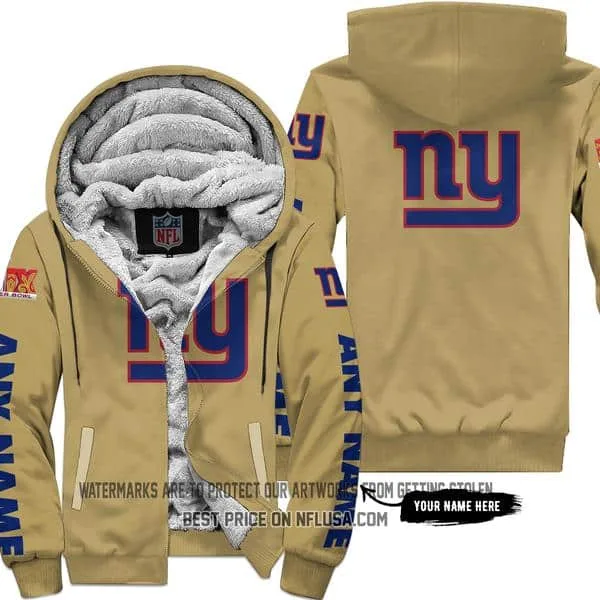 Limited Edition - New York Giants - Fleece Zip Hoodie