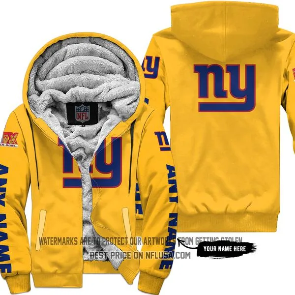 Limited Edition - New York Giants - Fleece Zip Hoodie