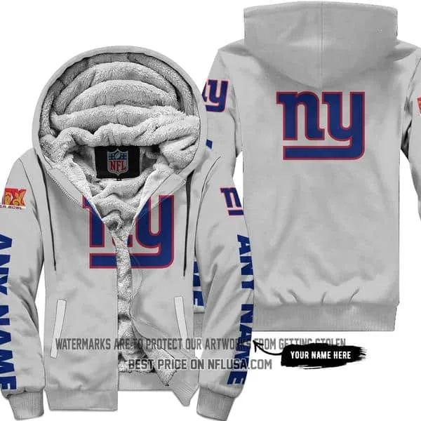 Limited Edition - New York Giants - Fleece Zip Hoodie