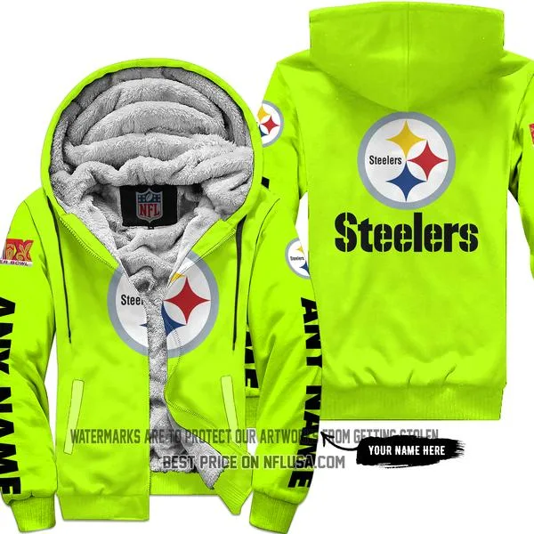 Limited Edition - Pittsburgh Steelers - Fleece Zip Hoodie