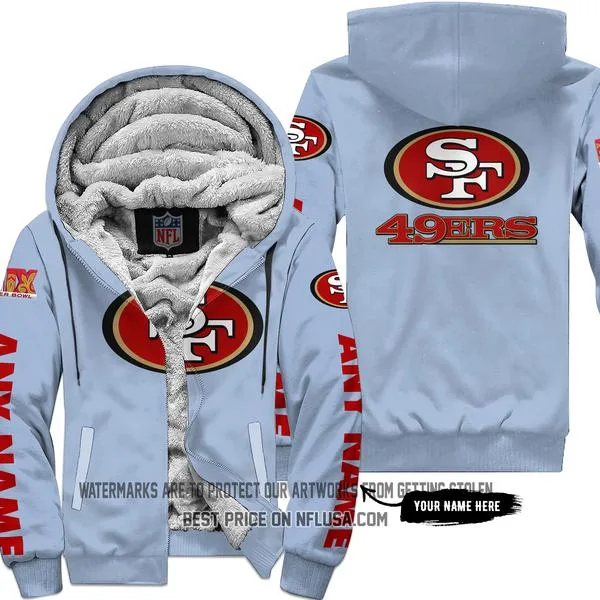 Limited Edition - San Francisco 49ers - Fleece Zip Hoodie