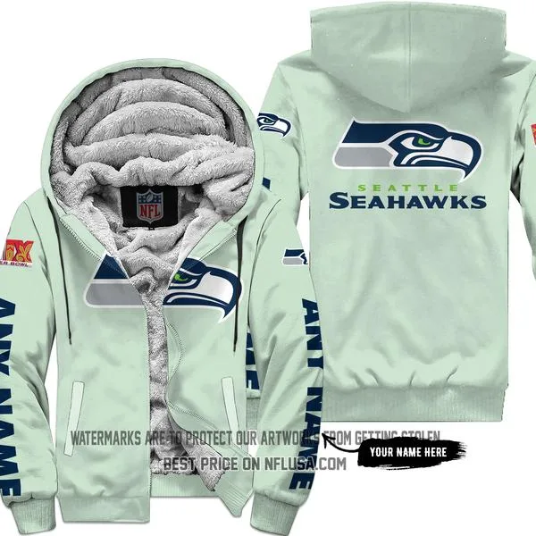 Limited Edition - Seattle Seahawks - Fleece Zip Hoodie